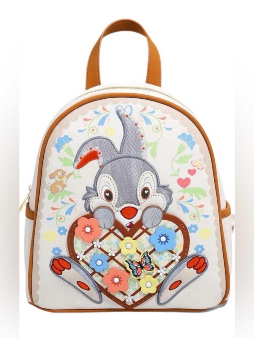 Danielle Nicole Disney Bambi Thumper floral mini backpack